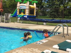 Kids in the pool