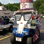 4th of July Golf Cart