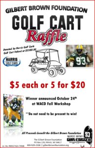 Golf Cart Raffle Tickets