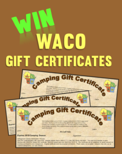 Win WACO gift certificates